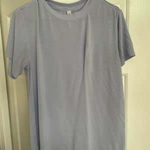 Lululemon Oversized Boyfriend Tee - Size 4 - Light Blue